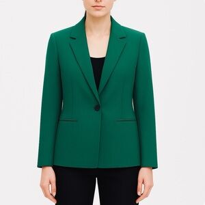 Hudson North Blazer Green Size 12 Corporate Spring Casual